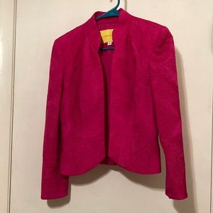Hot pink Flores & Flores Jacket Blazer